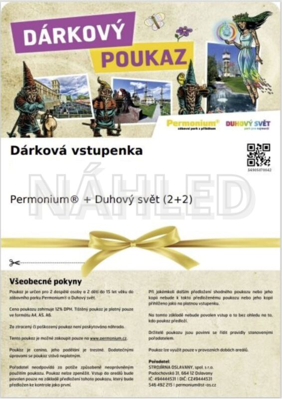 vstupenky Permonium